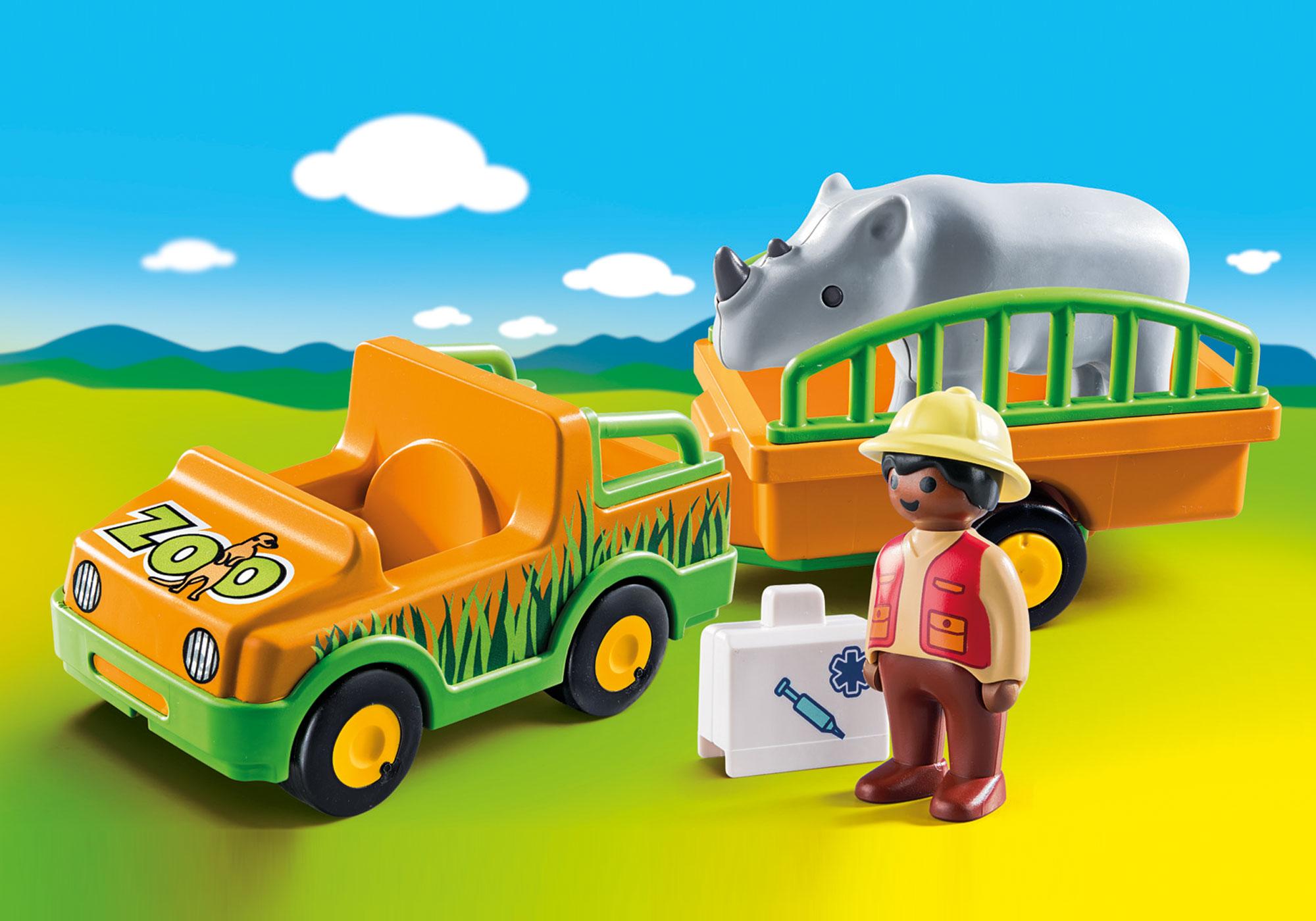 Playmobil hot sale zoo truck